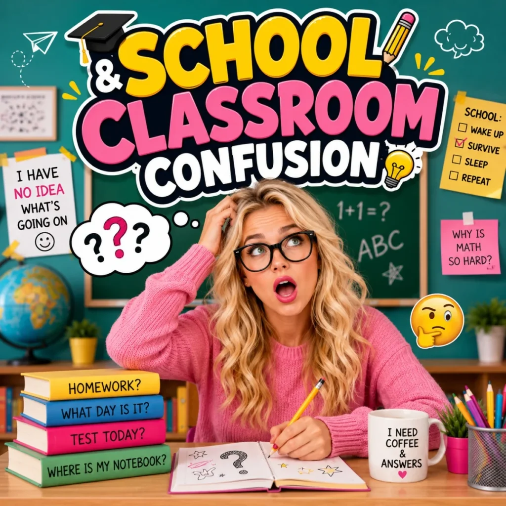 This colorful thumbnail features bold comic-style text with a cheerful blonde woman and laughing emoji.
The yellow and pink design gives the image a fun, energetic look perfect for a humor article.