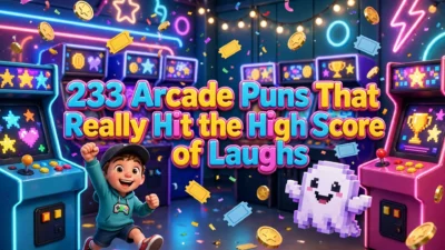 233 Arcade Puns That Really Hit the High Score of Laughs