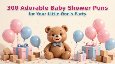 300 Adorable Baby Shower Puns for Your Little One's Party