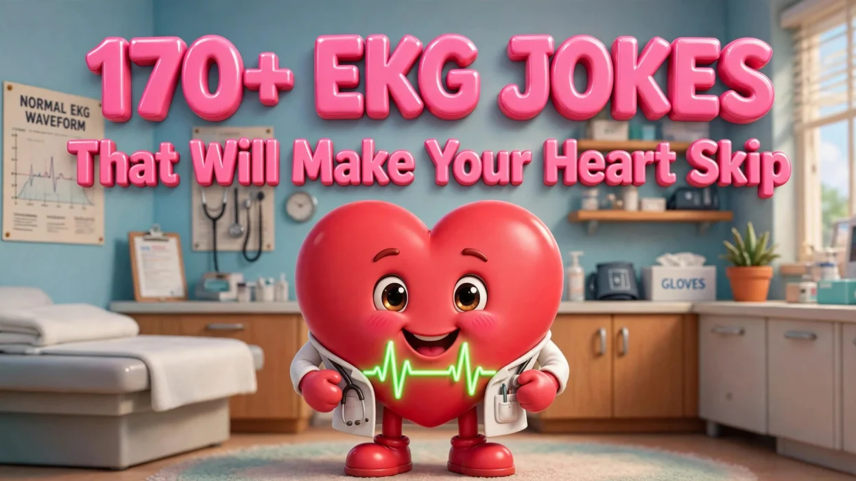 170+ EKG Jokes That Will Make Your Heart Skip 💓