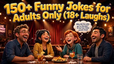 150+ Funny Jokes for Adults Only (18+ Laughs) 😏