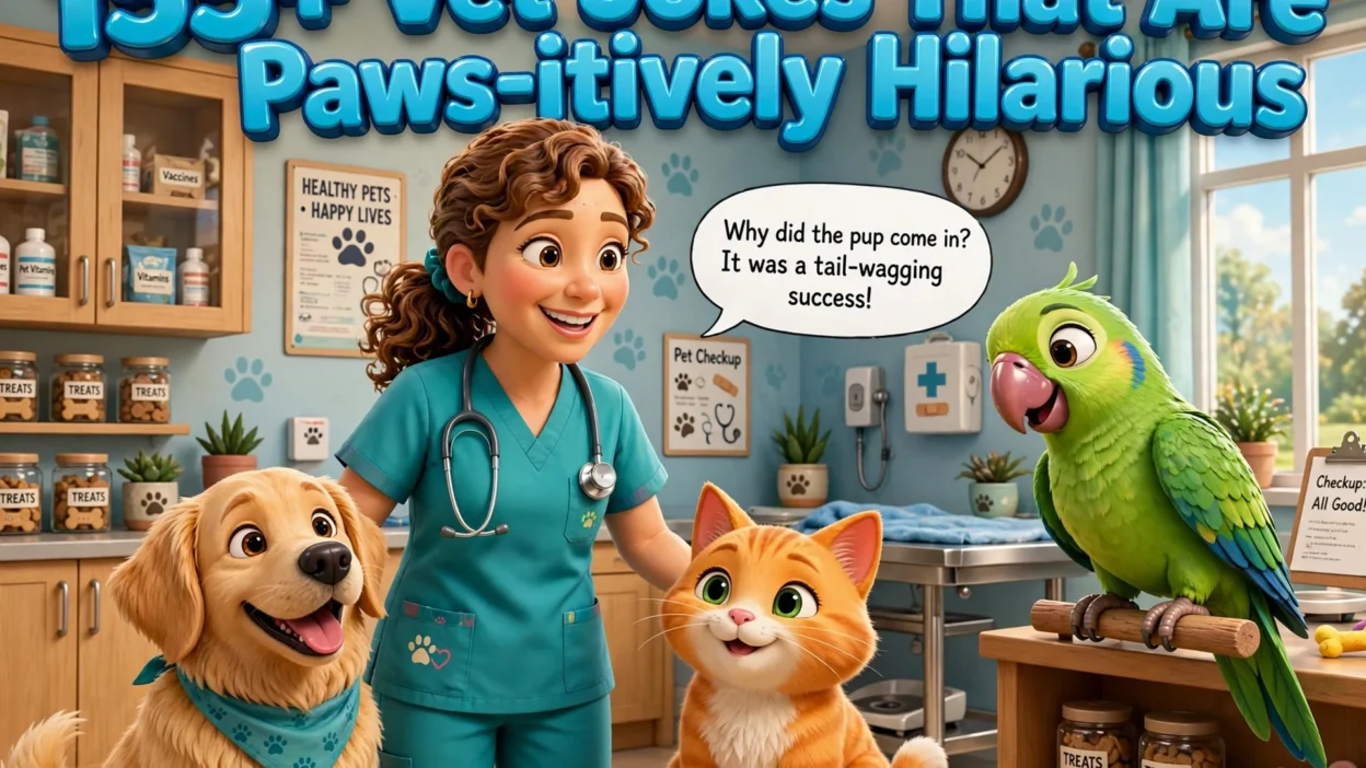 155+ Vet Jokes That Are Paws-itively Hilarious 🐾
