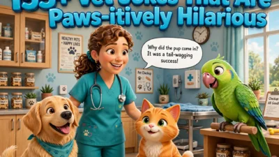 155+ Vet Jokes That Are Paws-itively Hilarious 🐾