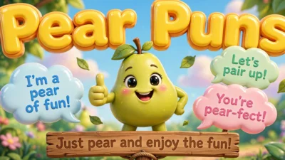 Pear Puns That Are Sweet, Juicy & Hilarious