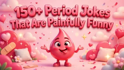 150+ Period Jokes That Are Painfully Funny 🩸