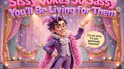 Sissy Jokes So Sassy You'll Be Living for Them